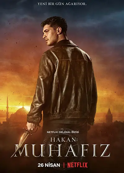 Affiche de la série hakan : muhafız / le protecteur d'istanbul